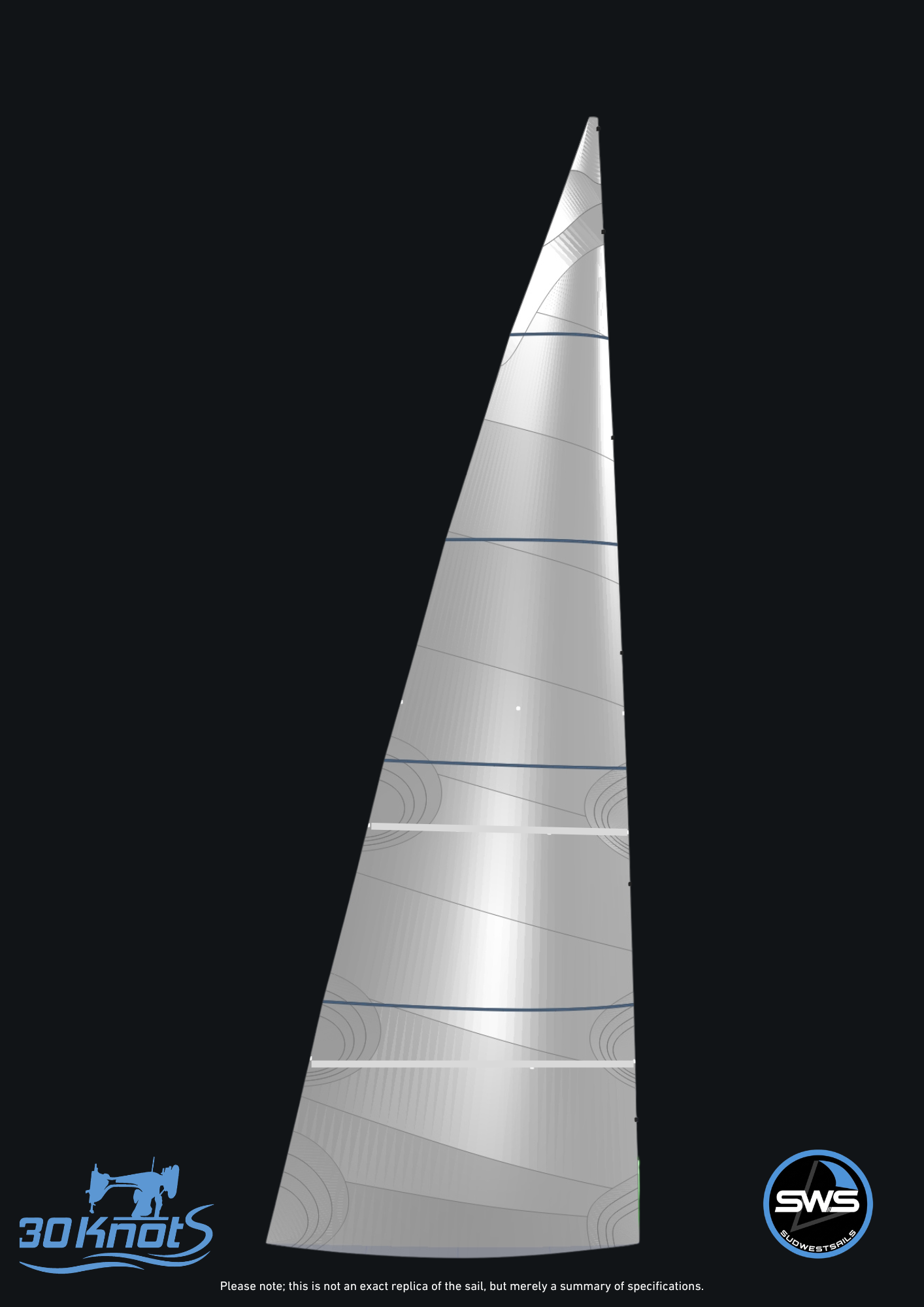 Mainsail Crosscut