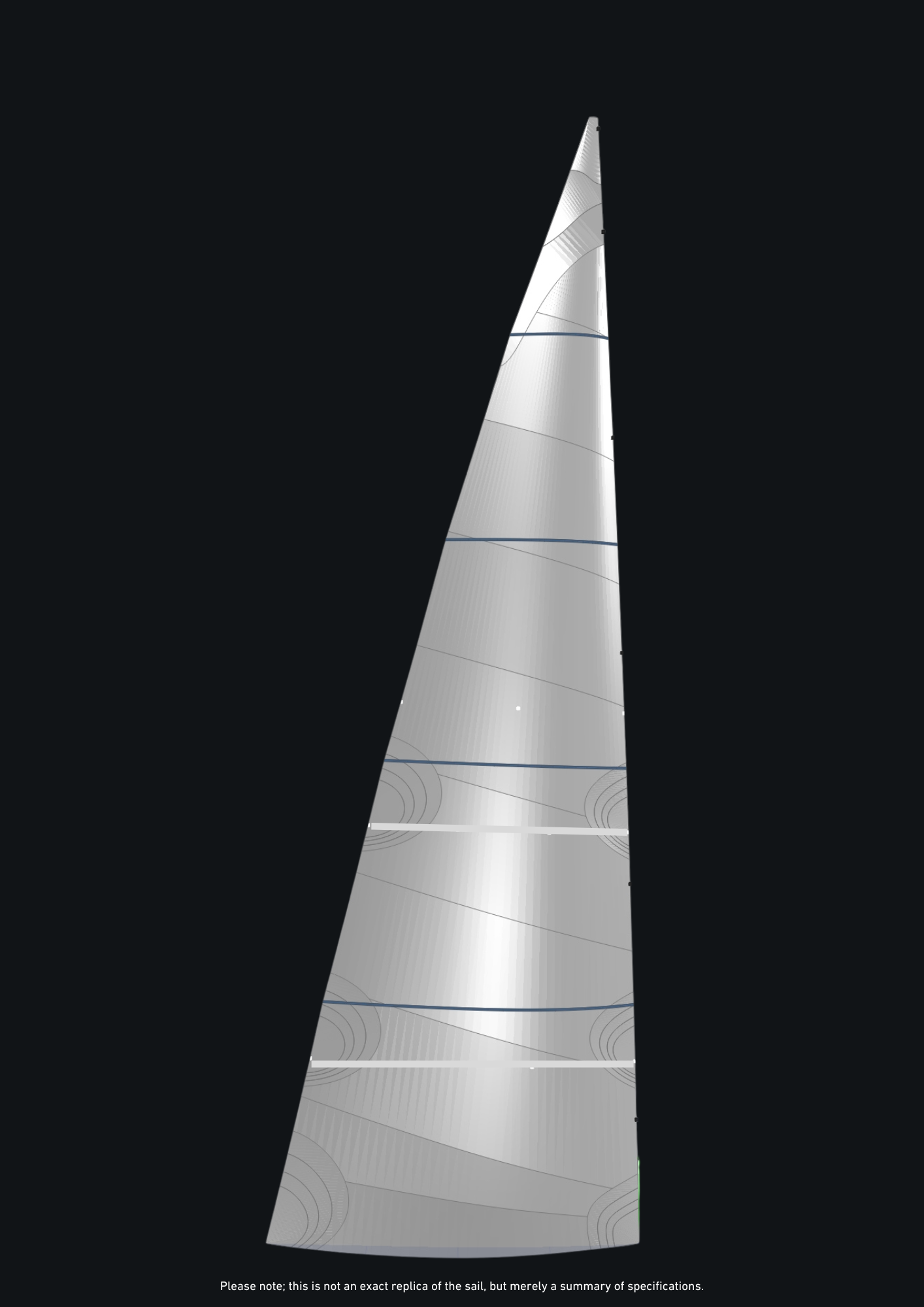 Mainsail Crosscut